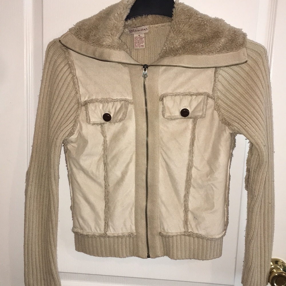 Tan sweater